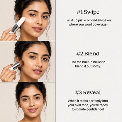 SkinVeil™ Color Changing Foundation Stick